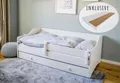 Kids Collective Kinderbett Jugendbett 80x160 80x180 cm mit Matratze, Schublade & Rausfallschutz, Komplettbett, 160 x 80 cm, mit punktelastischer Matratze