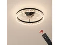Eurohandisplay Deckenventilator Deckenventilator LED Beleuchtung Deckenlampe Fernbedienung, Mit Fernbedienung einstellbar