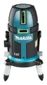 Makita Akku-Multilinienlaser SK209GDZ max. 12V ohne Akku im Transportkoffer Alu
