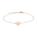 LIEBESKIND BERLIN Armband mit Zirkoniastein aus Edelstahl IP Roségold LJ-0552-B-20