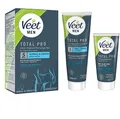 Veet Men Haarentfernungsset Intimzonen Creme Balsam für Männer 100ml 50ml