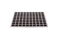 Goods+Gadgets Fußmatte Edelstahl Fußmatte Premium – Luxus Fußabstreifer Outdoor 60x40cm, Premium Fußabtreter