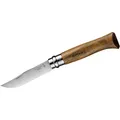 Opinel Walnuß INOX Messer (Größe No.8)