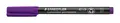 permanent Marker Lumocolor, violett, Keilspitze ca. 1,0  2,5 mm, wisch und wa...