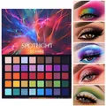 UCANBE Spotlight Lidschatten Palette Bunt 40 Farben,Colorful Eyeshadow Palette für Halloween Karneval,Bunte Lidschatten Palette Hohe Farbwiedergabe,Make Up Palette für Bühne,Partys,Auftritte