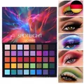 UCANBE Spotlight Lidschatten Palette mit 40 Farben - Eyeshadow Palette Matt und