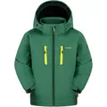 Kamik Kinder Hux Jacke (Größe 110, gruen)