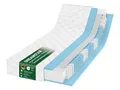 DREAMSTAR Ergo Flex Duo Taschenfederkernmatratze 90x200cm | Ergonomische 7-Zonen Matratze | Öko-TEX® | H2 (0-80kg) & H3 (80-100kg) | Hypoallergen & Antibakteriell | 17 cm hoch 90 x 200 cm