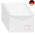 25 x KlettVerschluss Dokumententasche A4 - Dokumentenmappe Brieftaschen zum