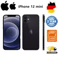 NEU Apple iPhone 12 mini - 128GB - Schwarz (Ohne Simlock) (Dual-SIM) Versiegelte