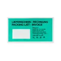 1000 Lieferscheintaschen DIN Lang grün umweltfreundliche Begleitpapiertaschen aus Papier 650001