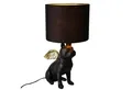 GILDE Tischleuchte GILDE Lampe Flying Bulli - schwarz - H. 55cm x D. 26cm