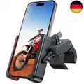 Miracase Hndyhalterung Fahrrad【Rutschfestes, stoßdämpfendes Silikon】 2024 Upgra