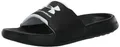 Under Armour UA M Ignite Select Slipper Herren, Black/Black/White, 40 EU