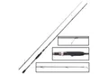 Balzer Spinnrute Balzer Matze Koch 2,35m 5-18g Meisterpeitsche Barsch - Spinnrute