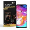 2x 9H Hartglas für Samsung Galaxy A50 Schutzfolie Schutzglas Displayglas Tempered Glasfolie Panzerglas Sicherheitsglas Echtglas Displayschutz Panzerfolie