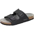Dr. Brinkmann 601141 Herren Damen Pantoletten Clogs Uni, Größe:45 EU, Farbe:Schwarz - Schwarz - 45