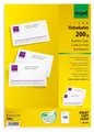 SIGEL Visitenkarten 200 g/m² satiniert hochweiß 1 Pack = 150 St.