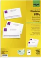 Sigel® DP839 Visitenkarten, microperforiert, satiniert200 g/qm, hochweiß, 150 St