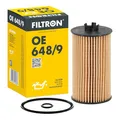 FILTRON, OE 648/9 Ölfilter, für PKW, Zuverlässiger Motorschutz, Optimaler Ölfluss, Robuste Bauweise, Entwickelt für Optimalen Schutz