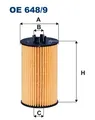 OE 648/9 FILTRON Ölfilter für ,OPEL,VAUXHALL