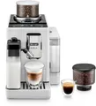 De'Longhi Kaffeevollautomat Rivelia EXAM440.55.W – 16 Kaffee-Rezepte, 2 Barista-Bohnenbehälter, weiß, Extra-Shot-Funktion, Innovatives Bean-Switch System, Touchdisplay