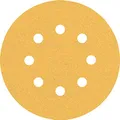 Bosch 5x EXPERT C470 Schleifblatt mit 8 Löchern (für Farbe auf Holz, Hartholz, Ø 125 mm, Körnung 100, Professional Zubehör Exzenterschleifer, Schwingschleifer)