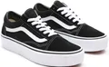 VANS Old Skool Herren Sneaker Schuhe Skateschuhe Leder Black/White UK9,5 Gr.44