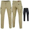 BULLDT Motorradhose Herrren - Motorradjeans 9-Pockets Hosen mit CE-Protektoren - Bikerjeans Futter aus Aramid-Kevlar-Stoff - Cargohose rutsch- & brandfeste Jeanshose Khaki - 40W / 34L