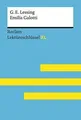 Emilia Galotti von Gotthold Ephraim Lessing: Lektüreschl... | Buch | Zustand gut