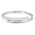 Swarovski Damen-Armreif Metall Kristall S, Silber 32025137