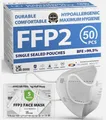 FFP2 Masken 50 Stück - UKCA zertifiziert, kontrolliert 1 Stück (50 Stück)