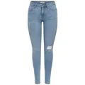 ONLY Skinny-fit-Jeans ONLPOWER LIFE MID PUSH Baumwollmischung, skinny fit blau XL