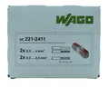 WAGO COMPACT-Verbindungsklemme bis 4mm - 60 Stk. t (221-2411)