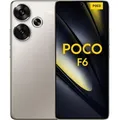 "Xiaomi Poco F6 5G Dual Sim 12GB RAM 512GB - Titanium" - Silber