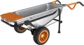 WORX WG050 Aerocart Multifunktions-Schubkarre 8-in-1: Sackkarre, Tragehilfe, uvm