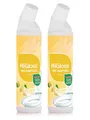 HiGloss WC-Haftreiniger-Gel 2x 750ml – starker Toilettenreiniger mit Gelkonsistenz für langanhaltende Frische, effektive Kalk- und Schmutzentfernung auch an schwer zugänglichen Stellen (Citrus)