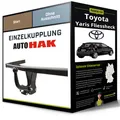 Starre Anhängerkupplung für TOYOTA Yaris 08.2014-06.2020 Typ P13 Auto Hak NEU