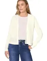 Street One Damen Langarm Jacke im Strick-Look