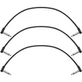 Fender Blockchain 12" Mono Kabel gewinkelt/gewinkelt 3er Pack