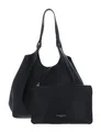 GIANNI CHIARINI Dua Shopping Bag Shopper Schultertasche Tasche Nero schwarz Neu