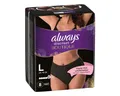 always Inkontinenz-Pants Discreet Boutique Schwarz, 6, 8-St., Gr. L, Saugstärke 6, starke Blasenschwäche