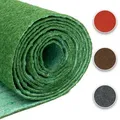 Tapiso Rasenteppich, Grün, Textil, Uni, Rechteckig, 200x440 cm, Gartenzubehör, Terrassen- & Balkonböden, Rasenteppiche