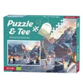 Roth Puzzle & Bio-Tee-Adventskalender „Eislaufen“ – mit 1000 Teile Puzzle