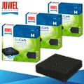 Juwel bioCarb 3x2 Stück Kohleschwamm M Aquarium Filtermedien Schwamm Watte Flies