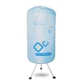 Concise Home Tragbarer elektrischer Wäschetrockner 1000W große Kapazität 10kg doppelte Aluminiumlegierung energiesparende nasse Innenkleidung warme Luft trocknende Garderobe
