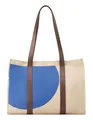 DELSEY PARIS Calanque Tote Bag M Shopper Schultertasche Tasche Klein Blue beige