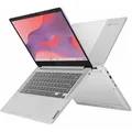 Lenovo IdeaPad Slim 3 Chrome Chromebook 35,6 cm (14") Full HD MediaTek Kompanio 520 4 GB LPDDR4x-SDRAM 128 GB eMMC Wi-Fi 6 (802.11ax) ChromeOS Grau... - Grau