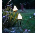 lumix LED Solarleuchte LUMIX Solar Flower Tulip, Farbwechsel, LED, Farbwechsel, Kaltweiß, Warmweiß, Solarlampe mit innenliegendem Solarpanel