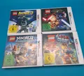 3DS Spiele LEGO 4 Konvolut Ninjago Movie Batman 3 Star Wars OVP gut